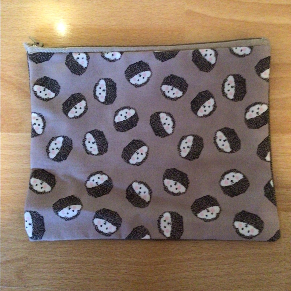 Handcrafted hedgehog pouch